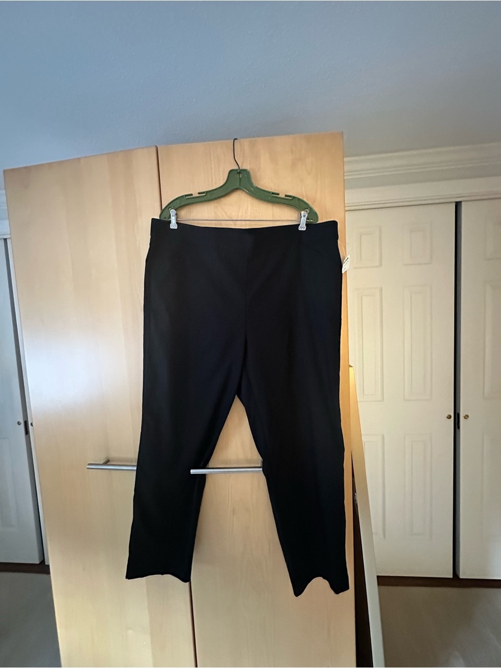 Classic Black Straight-Leg Pants by counterparts nwt.